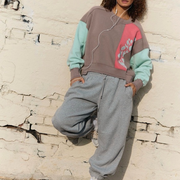 SOLD OUT// FP Movement by Free People Multicolor Sweatshirt - Picture 3 of 4